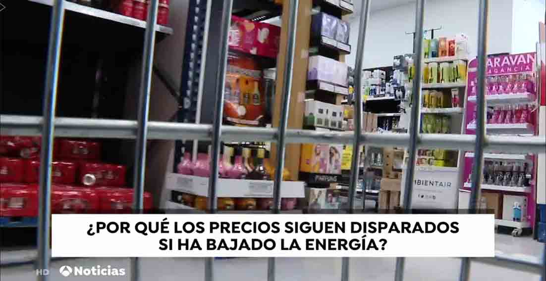 energía está bajando