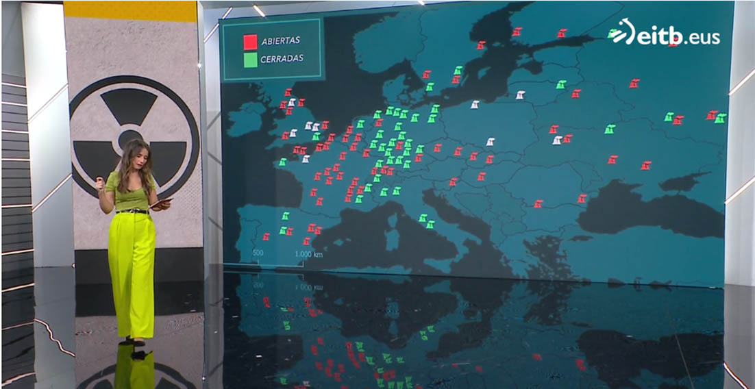 mapa nuclear europa